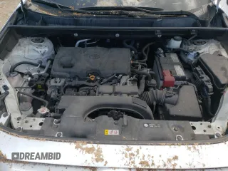 2021 Toyota RAV4 LE with VIN 2T3F1RFV6MC229588, listed as a Copart auction lot 57961865 with 43,652 mi miles and Salvage title. Bid and sale history available at DreamBid. Image 12.