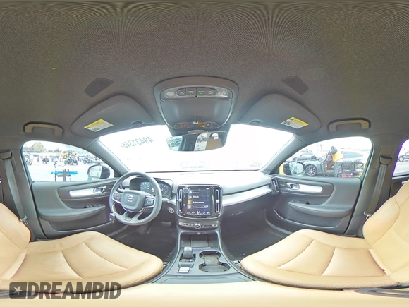 2020 Volvo XC40 Momentum with VIN YV4162UK6L2275372, listed as a Copart auction lot 49431345 with 61,151 mi miles and Salvage Title. Bid and sale history available at DreamBid. Image 14.