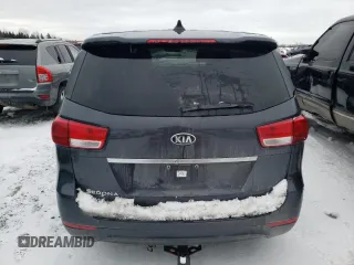 2017 Kia Sedona L with VIN KNDMA5C18H6341624, listed as a Copart auction lot 41858055 with 175,566 mi miles and Salvage Title. Bid and sale history available at carsss.com. Image 6.