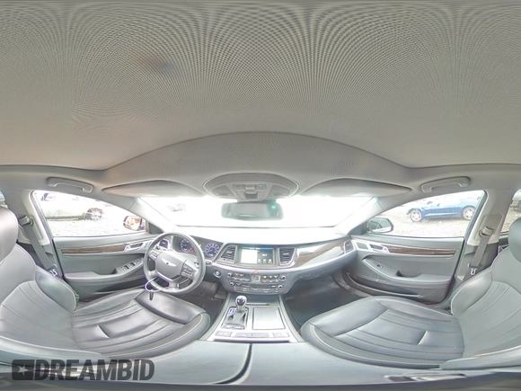 2015 Hyundai Genesis 3.8L z VIN KMHGN4JE0FU070824, wystawiony jako Copart lot #53561795 z przebiegiem 49 967 mil mil oraz Szkoda całkowita • Salvage title. Historia ofert i sprzedaży dostępna na DreamBid. Obrazek 14.