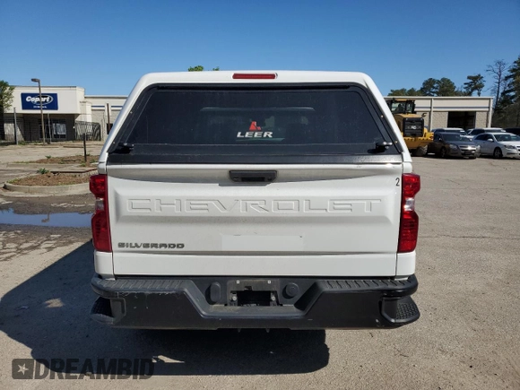 2023 Chevrolet Silverado 1500 Work Truck with VIN 3GCNAAEK7PG363260, listed as a Copart auction lot 52376205 with 85,656 mi miles and Clean Title. Bid and sale history available at carsss.com. Image 10.