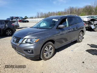 2019 Nissan Pathfinder SV with VIN 5N1DR2MM2KC576881, listed as a Copart auction lot 49815955 with 164,875 mi miles and Salvage title. Bid and sale history available at DreamBid. Image 1.
