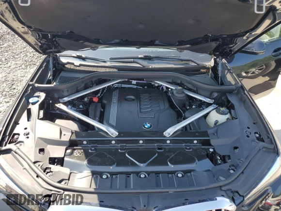 2023 BMW X5 xDrive40i with VIN 5UXCR6C09P9N95517, listed as a Copart auction lot 58315095 with Not provided miles and Salvage title. Bid and sale history available at DreamBid. Image 12.