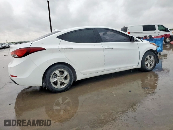 2015 Hyundai Elantra SE z VIN 5NPDH4AE3FH567732, wystawiony jako Copart lot #54558225 z przebiegiem 147 338 mil mil oraz Szkody całkowita. Historia ofert i sprzedaży dostępna na DreamBid. Obrazek 3.
