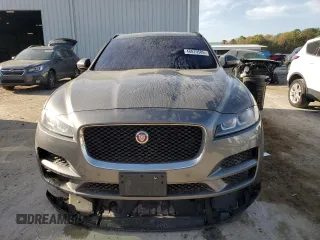 2017 Jaguar F-Pace 35t Premium with VIN SADCJ2BV1HA882806, listed as a Copart auction lot 48879585 with 132,032 mi miles and Salvage Title. Bid and sale history available at DreamBid. Image 5.