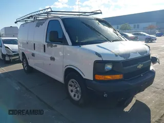 2011 Chevrolet Express Cargo with VIN 1GCSGAFX2B1132138, listed as a IAAI auction lot 41032922 with Not Provided miles and . Bid and sale history available at DreamBid. Image 1.