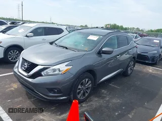 2017 Nissan Murano SV with VIN 5N1AZ2MG5HN193205, listed as a IAAI auction lot 41994619 with 85,509 mi miles. Bid and sale history available at carsss.com. Image 17.