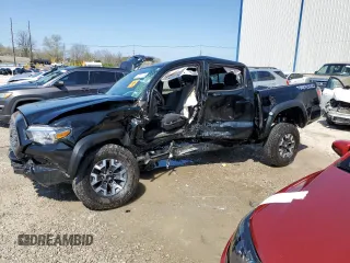 2023 Toyota Tacoma SR with VIN 3TMCZ5AN9PM636823, listed as a Copart auction lot 52291115 with Not provided miles and Non repairable. Bid and sale history available at DreamBid. Image 1.