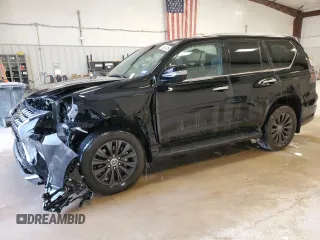 2023 Lexus GX 460 Luxury z VIN JTJGM7BX6P5370059, wystawiony jako Copart lot #87928725 z przebiegiem 22 399 mil mil oraz Czysty tytuł • Clean title. Historia ofert i sprzedaży dostępna na DreamBid. Obrazek 1.