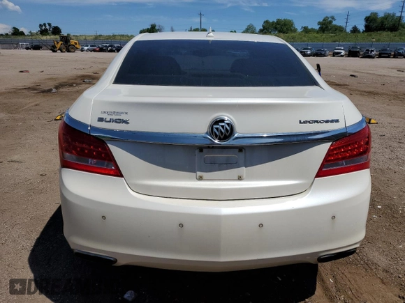 2014 Buick LaCrosse Leather with VIN 1G4GB5G32EF107833, listed as a Copart auction lot 63156855 with 187,778 mi miles and Clean title. Bid and sale history available at DreamBid. Image 6.