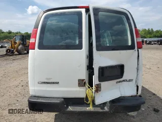 2003 Chevrolet Express Cargo with VIN 1GCHG35U231215213, listed as a Copart auction lot 60315874 with Not provided miles and Salvage title. Bid and sale history available at DreamBid. Image 6.