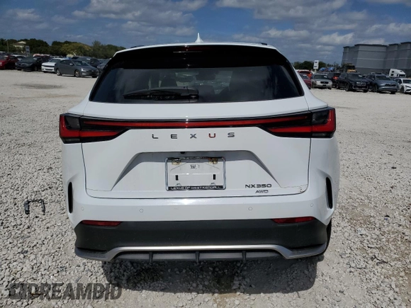 2022 Lexus NX with VIN JTJKGCEZ9N5003693, listed as a Copart auction lot 45429415 with 35,672 mi miles and Salvage Title. Bid and sale history available at carsss.com. Image 6.
