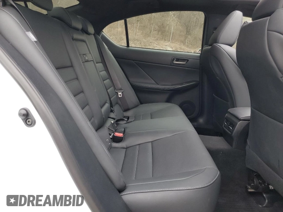 2023 Lexus IS 350 F Sport with VIN JTHGZ1E26P5032063, listed as a Copart auction lot 49692775 with 11,859 mi miles and Salvage title. Bid and sale history available at DreamBid. Image 10.