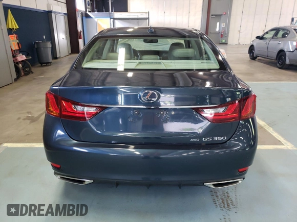 2014 Lexus GS 350 with VIN JTHCE1BLXE5024729, listed as a Copart auction lot 74118594 with 108,626 mi miles and Salvage Title. Bid and sale history available at carsss.com. Image 6.