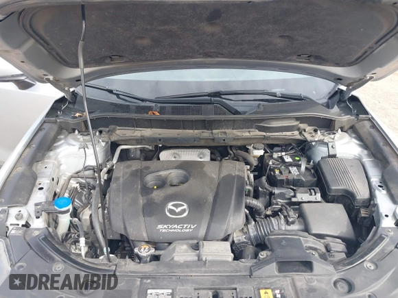 2017 Mazda CX-5 Grand Touring with VIN JM3KFBDL8H0227348, listed as a IAAI auction lot 41572377 with 124,908 mi miles. Bid and sale history available at carsss.com. Image 10.