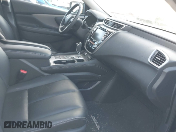 2023 Nissan Murano SV with VIN 5N1AZ2BS6PC142622, listed as a IAAI auction lot 40769002 with 24,053 mi miles and . Bid and sale history available at DreamBid. Image 5.