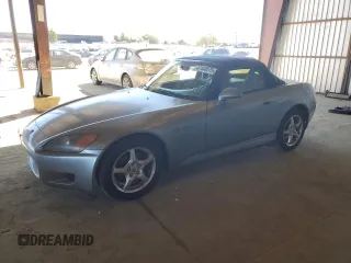 2000 Honda S2000 with VIN JHMAP1147YT008063, listed as a Copart auction lot 47440075 with 136,538 mi miles and Salvage Title. Bid and sale history available at DreamBid. Image 1.