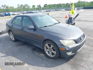 2002 Lexus IS 300/350 with VIN JTHBD192820038102, listed as a IAAI auction lot 42090236 with 268,307 mi miles and . Bid and sale history available at DreamBid. Image 1.