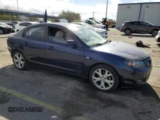 2008 Mazda 3 i Touring with VIN JM1BK32F281115887, listed as a Copart auction lot 51346635 with 125,253 mi miles and Salvage Title. Bid and sale history available at DreamBid. Image 4.
