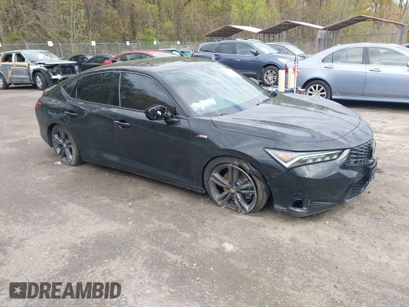 2024 Acura Integra Technology with VIN 19UDE4H65RA019509, listed as a IAAI auction lot 42028355 with Not provided miles and . Bid and sale history available at DreamBid. Image 1.