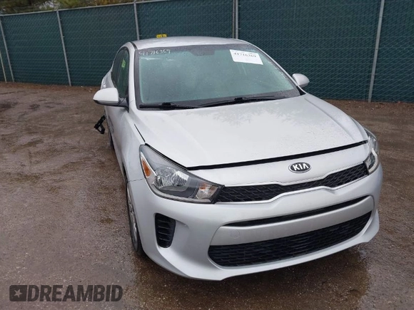 2020 Kia Rio S with VIN 3KPA24AD6LE273270, listed as a IAAI auction lot 41716369 with 112,089 mi miles. Bid and sale history available at carsss.com. Image 1.