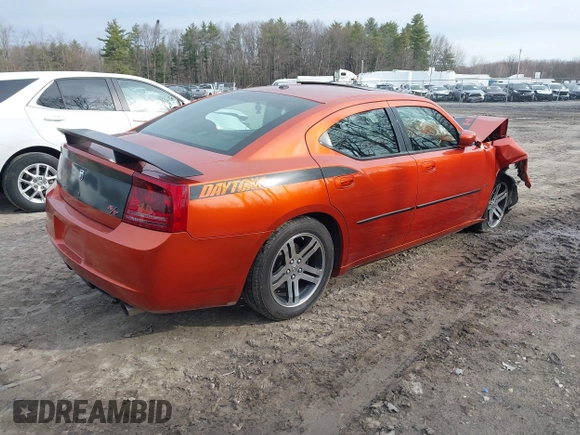 2006 Dodge Charger R/T with VIN 2B3KA53H76H233903, listed as a IAAI auction lot 42001071 with 75,417 mi miles and . Bid and sale history available at carsss.com. Image 4.