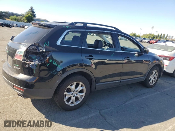 2012 Mazda CX-9 Touring with VIN JM3TB2CA9C0347457, listed as a Copart auction lot 57138645 with 90,119 mi miles and Salvage title. Bid and sale history available at DreamBid. Image 3.