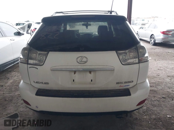 2006 Lexus RX with VIN 2T2GA31U76C046854, listed as a IAAI auction lot 41939704 with 258,368 mi miles. Bid and sale history available at carsss.com. Image 16.