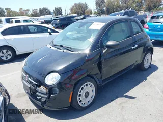 2012 FIAT 500 Pop z VIN 3C3CFFAR1CT343875, wystawiony jako IAAI lot #42280467 z przebiegiem 85 170 mil mil oraz . Historia ofert i sprzedaży dostępna na DreamBid. Obrazek 2.