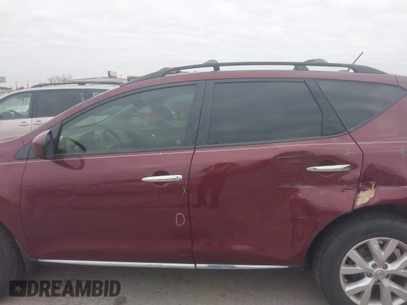 2011 Nissan Murano SL with VIN JN8AZ1MUXBW070008, listed as a IAAI auction lot 41416163 with 151,675 mi miles and . Bid and sale history available at DreamBid. Image 14.