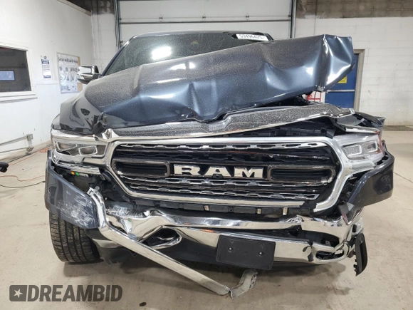 2020 Ram 1500 Limited with VIN 1C6SRFHT2LN288344, listed as a Copart auction lot 53496425 with 72,300 mi miles and Salvage title. Bid and sale history available at DreamBid. Image 5.