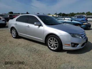 2011 Ford Fusion SEL with VIN 3FAHP0JGXBR251756, listed as a Copart auction lot 53388335 with 138,590 mi miles and Salvage Title. Bid and sale history available at carsss.com. Image 4.
