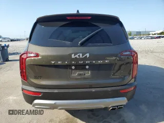 2022 Kia Telluride S z VIN 5XYP64HC0NG223272, wystawiony jako Copart lot #54598795 z przebiegiem 38 048 mil mil oraz Szkody całkowita. Historia ofert i sprzedaży dostępna na DreamBid. Obrazek 6.