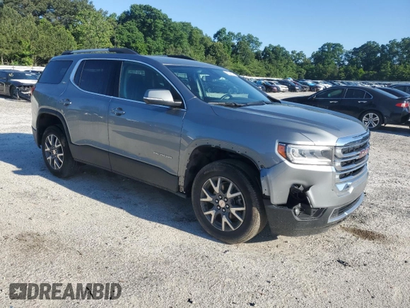 2023 GMC Acadia SLT with VIN 1GKKNML47PZ223663, listed as a Copart auction lot 55423825 with 57,610 mi miles and Clean Title. Bid and sale history available at DreamBid. Image 4.