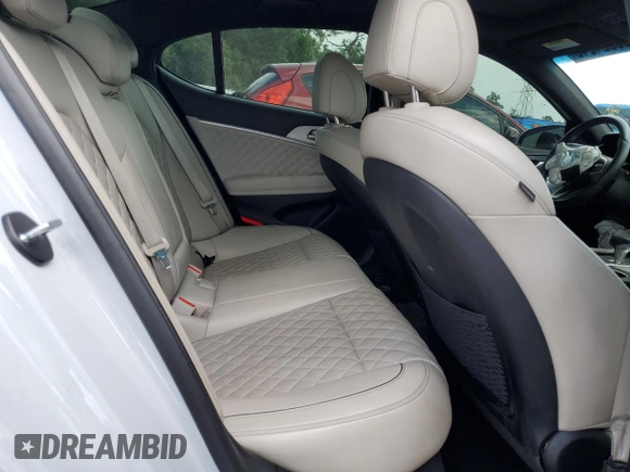 2023 Genesis G70 3.3T with VIN KMTG54TE0PU114678, listed as a Copart auction lot 58924245 with 68,456 mi miles and Non repairable. Bid and sale history available at DreamBid. Image 10.