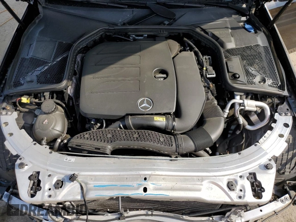 2021 Mercedes-Benz C 300 with VIN W1KWF8EB3MR643449, listed as a Copart auction lot 53101365 with 38,631 mi miles and Salvage title. Bid and sale history available at DreamBid. Image 11.