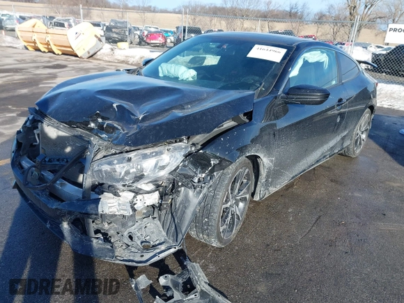 2019 Honda Civic Si with VIN 2HGFC3A52KH751629, listed as a IAAI auction lot 41644966 with 81,580 mi miles and . Bid and sale history available at DreamBid. Image 2.