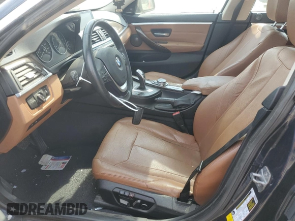 2015 BMW 4 Series 435i with VIN WBA4B1C50FG241420, listed as a Copart auction lot 54951415 with Not provided miles and Salvage title. Bid and sale history available at DreamBid. Image 7.
