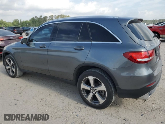 2019 Mercedes-Benz GLC with VIN WDC0G4JB9KV132029, listed as a Copart auction lot 53781225 with 105,750 mi miles and Clean Title. Bid and sale history available at carsss.com. Image 2.