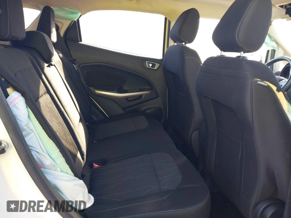 2019 Ford EcoSport SE with VIN MAJ3S2GE2KC252246, listed as a IAAI auction lot 40871864 with 54,329 mi miles and . Bid and sale history available at DreamBid. Image 8.