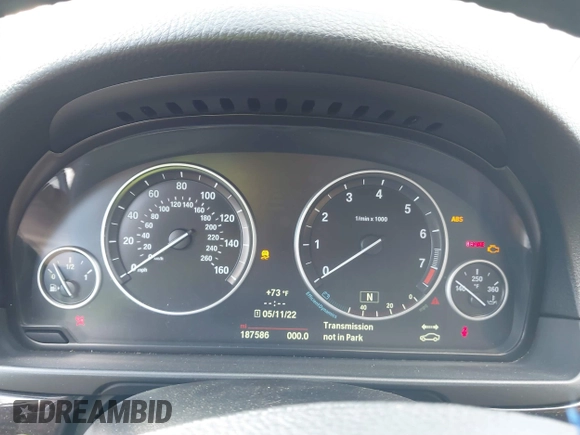 2014 BMW 5 Series 528i xDrive with VIN WBA5A7C5XED614926, listed as a IAAI auction lot 41535739 with 187,586 mi miles and . Bid and sale history available at DreamBid. Image 7.