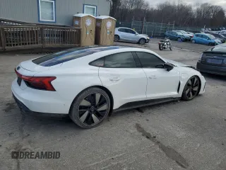 2023 Audi e-tron GT Prestige z VIN WAUEJBFW6P7005535, wystawiony jako Copart lot #87029614 z przebiegiem 6 355 mil mil oraz Szkoda całkowita • Salvage title. Historia ofert i sprzedaży dostępna na DreamBid. Obrazek 3.