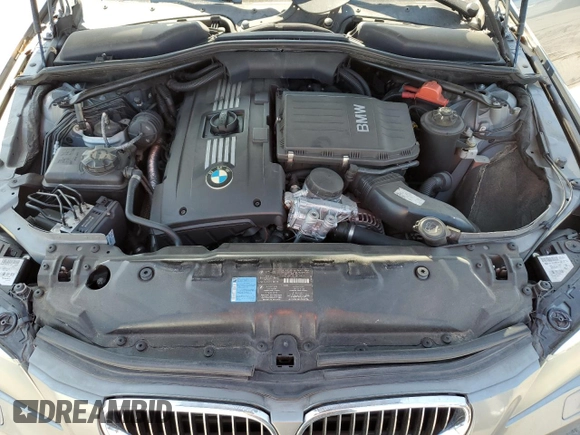 2008 BMW 5 Series 535i with VIN WBANW13598CZ78747, listed as a Copart auction lot 49509935 with 187,143 mi miles and Salvage Title. Bid and sale history available at carsss.com. Image 11.