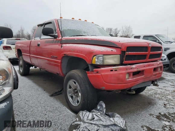 1998 Dodge 2500 with VIN 1B7KF23Z4WJ238238, listed as a Copart auction lot 87215624 with 196,307 mi miles and Clean title. Bid and sale history available at DreamBid. Image 4.