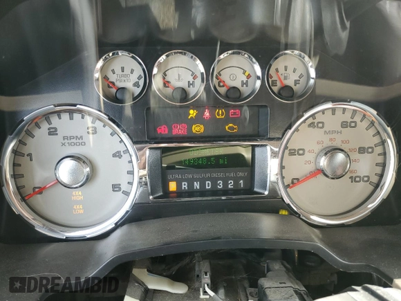 2010 Ford Super Duty F-250 SRW XL with VIN 1FTSW2BR1AEB13247, listed as a Copart auction lot 84418814 with 149,348 mi miles and Salvage Title. Bid and sale history available at carsss.com. Image 9.