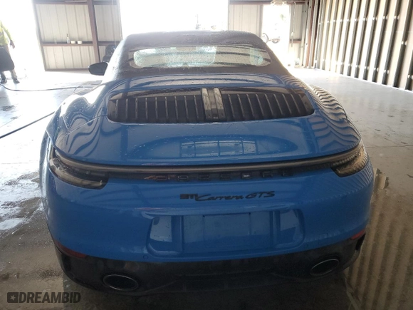 2022 Porsche 911 Carrera S with VIN WP0CB2A9XNS244573, listed as a Copart auction lot 74810984 with 0 mi miles and Non Repairable. Bid and sale history available at carsss.com. Image 6.