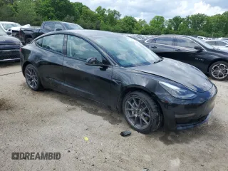 2022 Tesla Model 3 Long Range with VIN 5YJ3E1EB0NF286553, listed as a Copart auction lot 54076395 with 95,353 mi miles and Clean Title. Bid and sale history available at carsss.com. Image 4.