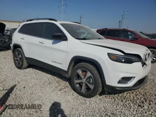 2022 Jeep Cherokee Limited with VIN 1C4PJMDX4ND525024, listed as a Copart auction lot 45852785 with 40,932 mi miles and Salvage Title. Bid and sale history available at DreamBid. Image 4.