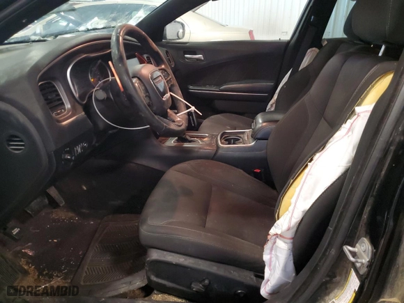 2017 Dodge Charger SXT with VIN 2C3CDXHG2HH641786, listed as a Copart auction lot 89292255 with 112,556 mi miles and Salvage Title. Bid and sale history available at carsss.com. Image 7.