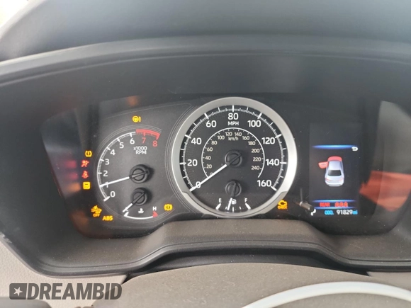 2022 Toyota Corolla LE with VIN JTDEPMAE3N3016959, listed as a Copart auction lot 48989025 with 91,829 mi miles and Salvage Title. Bid and sale history available at DreamBid. Image 9.